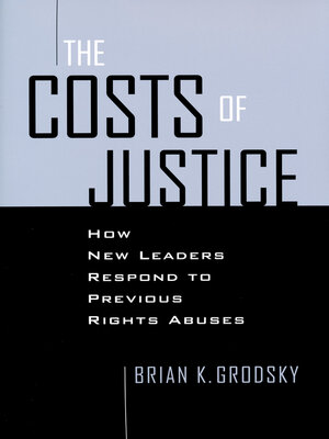 cover image of Costs of Justice